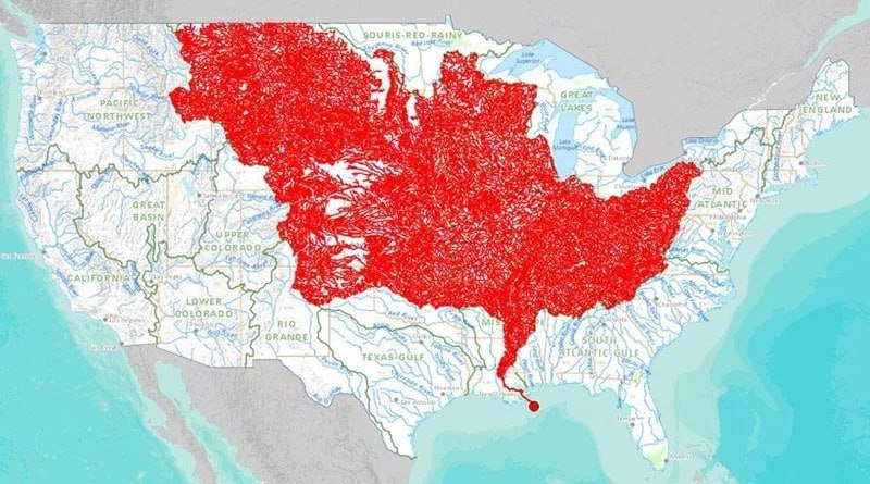 Семь тысяч рек, впадающих в Миссисипи