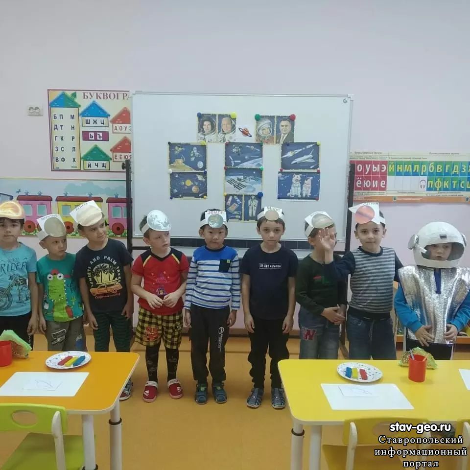 В МБДОУ Детский сад 34 - жилой район Гармония - В рамках акции "Всероссийский урок астрономии",
