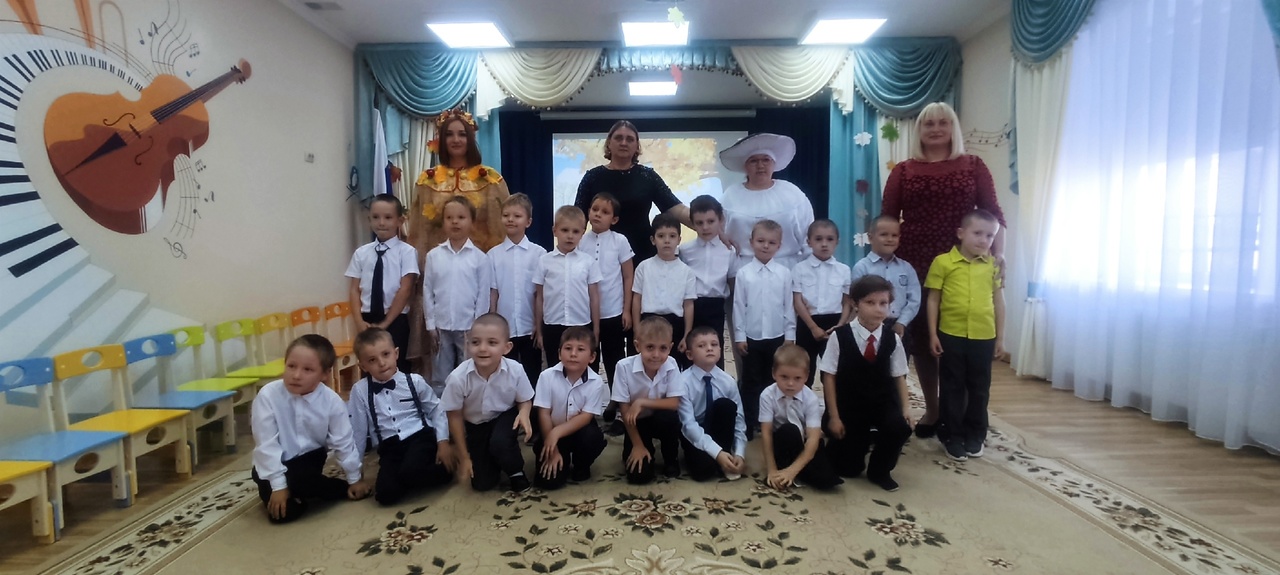 МБДОУ "Детский сад № 34" осенний праздник прошёл у воспитанников группы № 9 и группы №10
