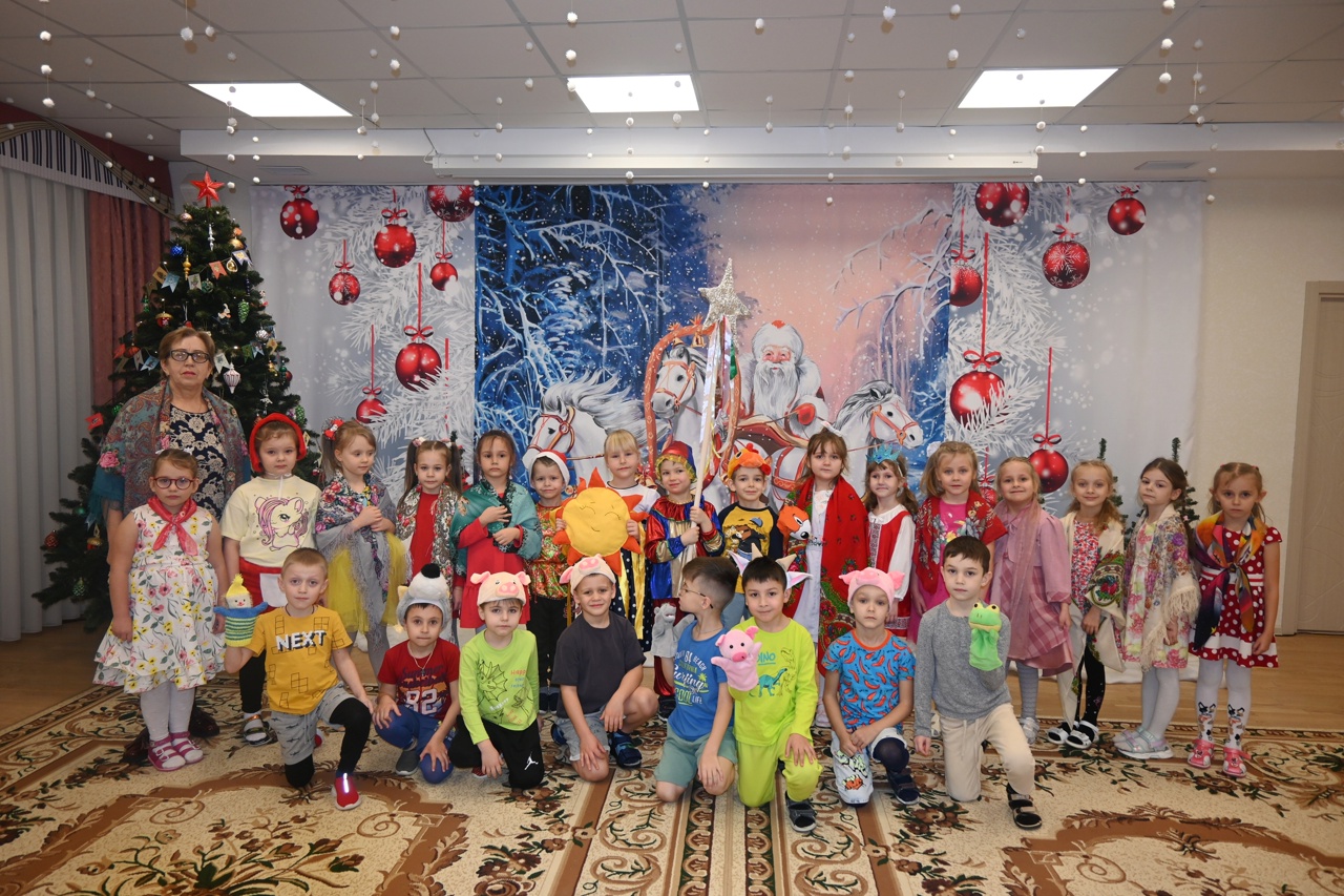 МБДОУ "Детский сад №31" в детском саду прошли Рождественские колядки