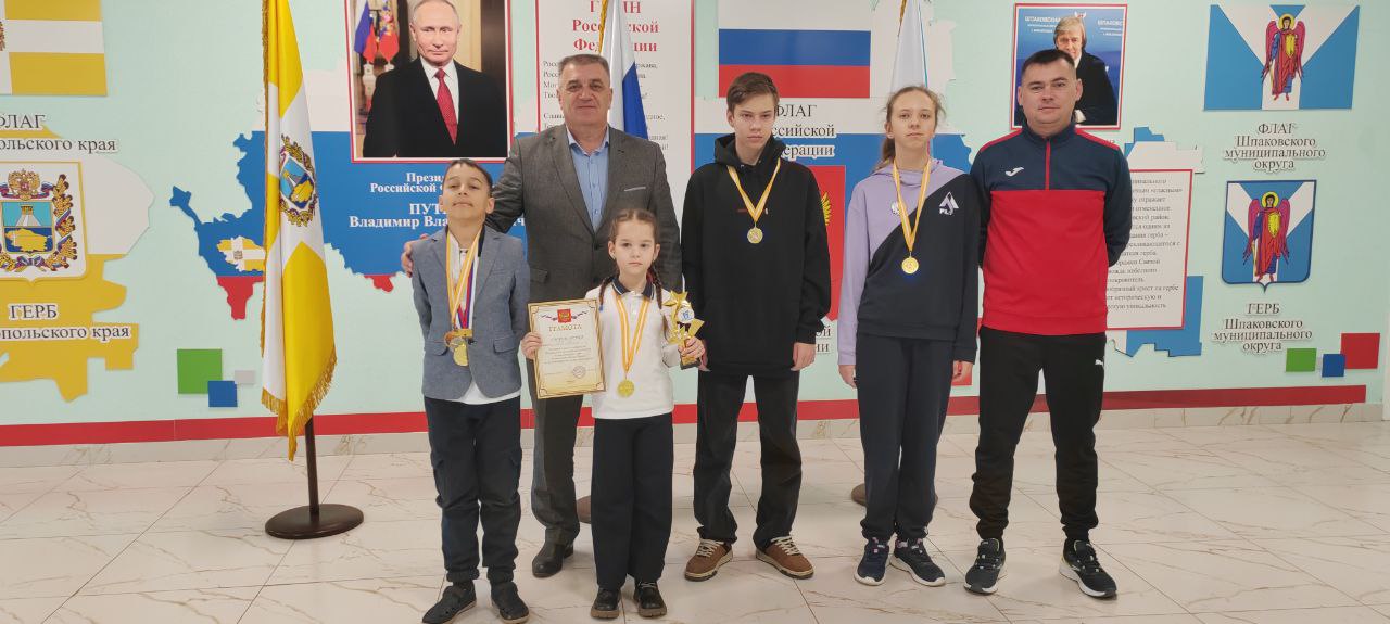 Ученики 23 школы заняли первое место и будут представлять Шпаковский муниципальный округ на краевых соревнованиях.
