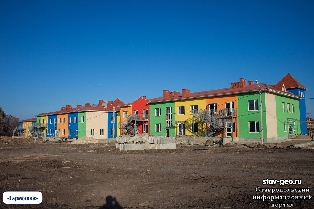 Ход строительства  Детский садик Гармошка в жилом районе Гармония Ноябрь 2018