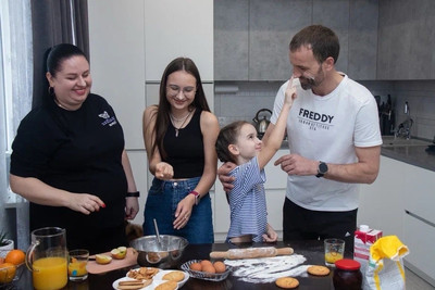 МБОУ СОШ 23 Михайловск, жилой район Гармония - участие в фотоконкурсах: «Семейные традиции» и «Папа, мама, я - туристская семья»