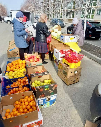 Ярмарка в жилом районе Гармония