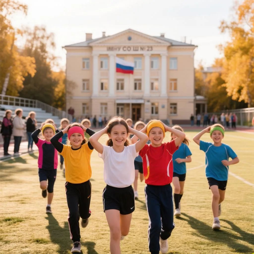 День здоровья в МБОУ СОШ №23 Михайловска: кросс «Золотая Осень» 18 сентября