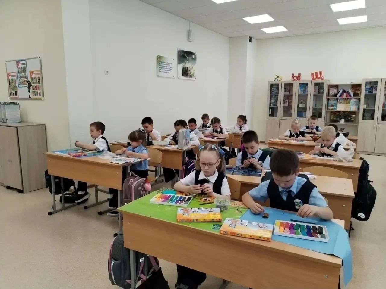 Михайловск: ученики 1 «Е» превратили желуди в собачек