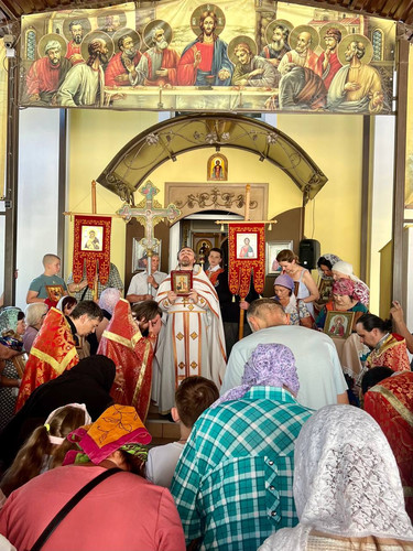 Престольный праздник состоялся 18 июля в храме святого преподобного Сергия Радонежского Михайловского благочиния
