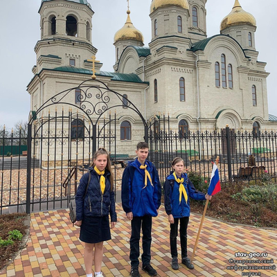 Побывали в храме Александра Невского в Александровском.