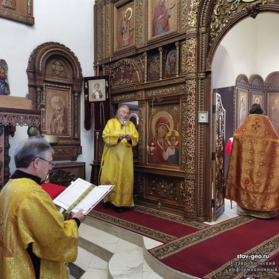 Престольный праздник в храме святого великомученика Артемия