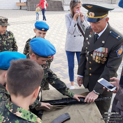 Отмечая день Ставропольского края, на территории Храма Святого Великомученика Артемия