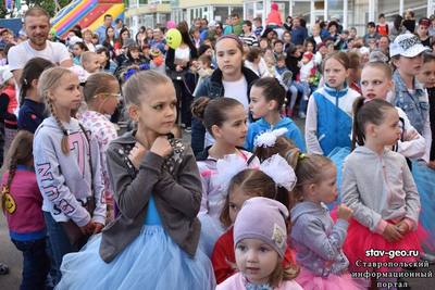 Фото отчет с празднования дня защиты детей в жилом районе Гармония