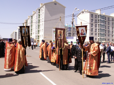 Крестный ход в честь блаженной Матроны