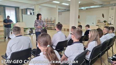 Для учащихся 9х классов провели профоринтационное занятие