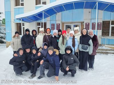 Обучающиеся 7 З класса были на экскурсии в архивом отделе администрации Шпаковского округа