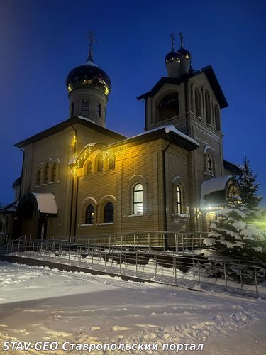 Вечерний храм
