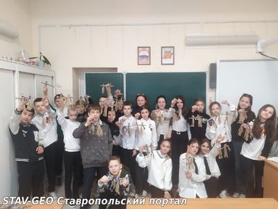 В МБОУ СОШ N20, в 5 в классе, прошёл мастер-класс 