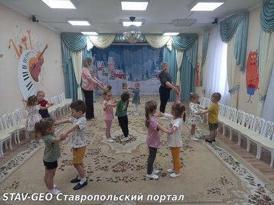 Во второй младшей группе № 11 прошло музыкальное занятие на тему: Танцуем, играя
