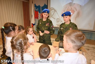 Познакомили наших ребят с основами тактической медицины