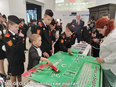 Завершена акция по созданию масштабной Карты Победы в Великой Отечественной войне.