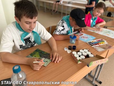 МБОУ СОШ 25 приняла участие в конкурсе рисунков, посвященном Дню России!