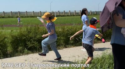 Вот так весело и мокро прошёл день БРЫЗГУНА в лагере