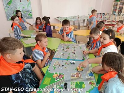 2,4,5,9 отряды были в специализированном центре по профилактике детского дорожно- транспортного травматизма