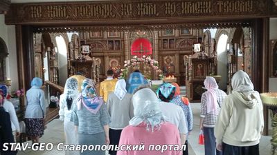 Молебен Владимирской иконе Божией Матери
