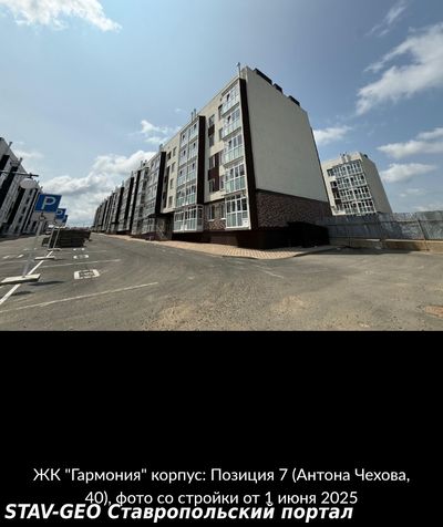 Жилой район Гармония, Ход строительства июнь 2025