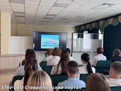 Для учащихся 9-10 классов МБОУ СОШ №25 им.К.Д.Ушинского прошел важный исторический урок