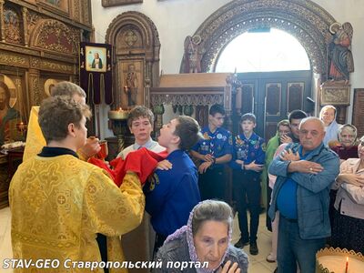 Воскресный день нашего духовного центра.