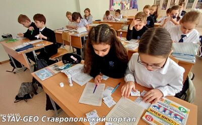 МБОУ СОШ №25 В 4 А классе продолжается подготовка к Всероссийским проверочным работам