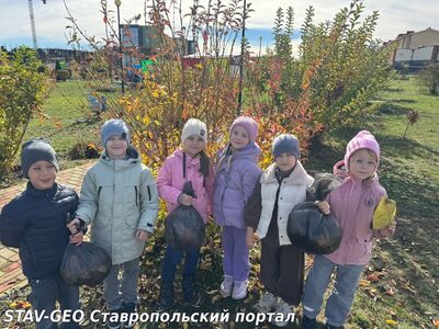 Детский сад №34 Воспитанники подготовительной группы № 17 приняли участие в краевой экологической акции Сохраним природу Ставрополья