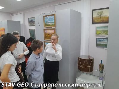 МБОУ СОШ №20 ученики 6 Т класса вместе с родителями посетили обновлённые залы Михайловского историко-краеведческого музея