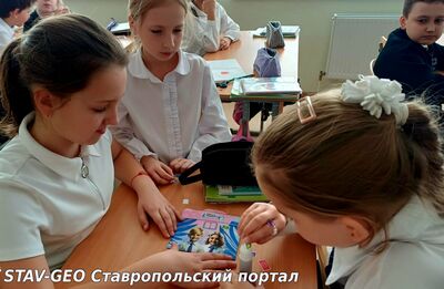 МБОУ СОШ №25 4 А класс завершил прохождение трека Орленок -эрудит