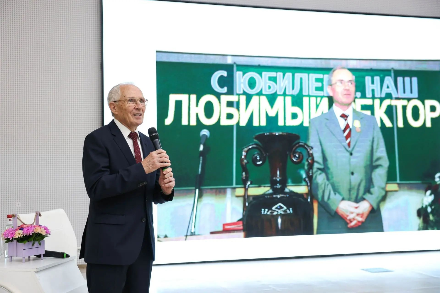 Юбилей 80 лет Владимира Шаповалова: ректор СГУ и СКФУ
