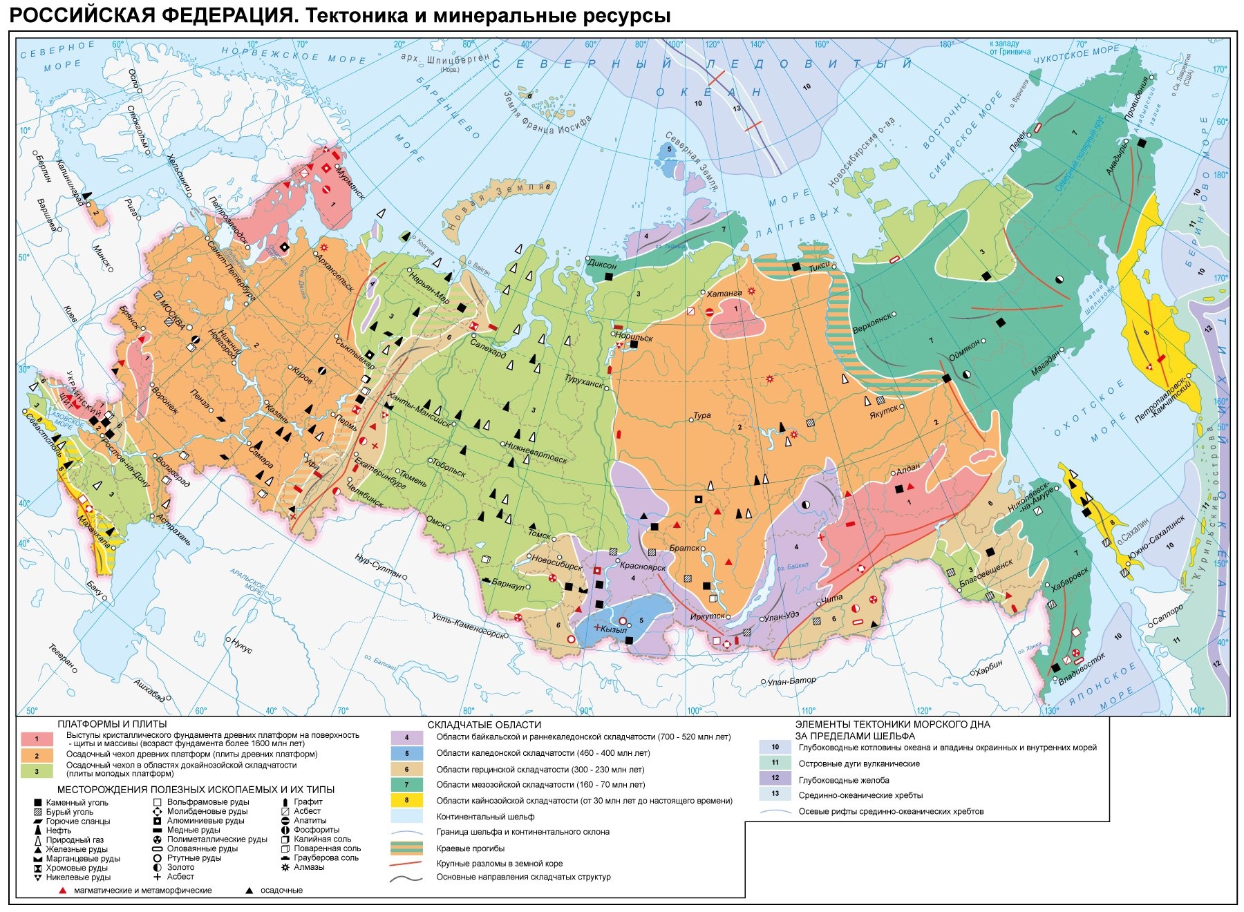 Тектоника и минеральные ресурсы