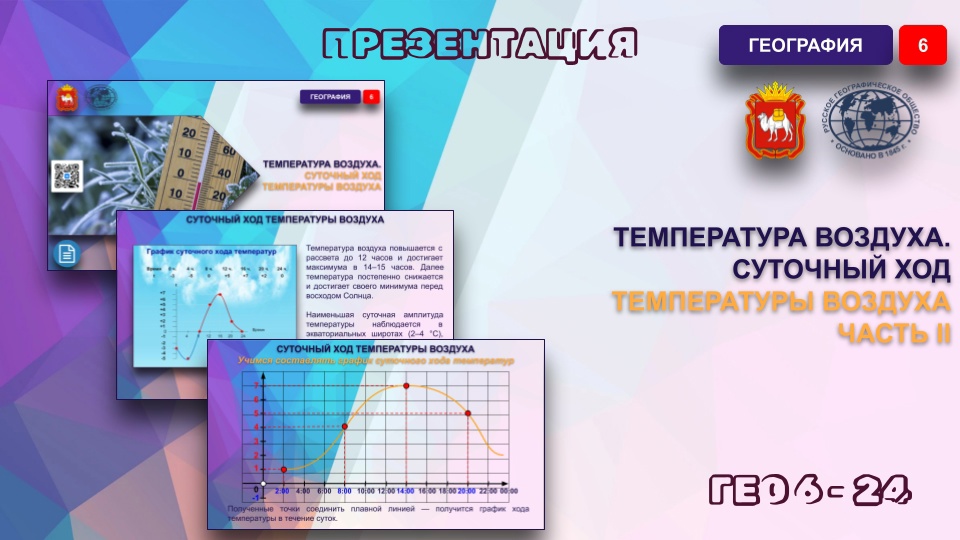 Температура воздуха. Суточный ход температуры воздуха. Часть 2