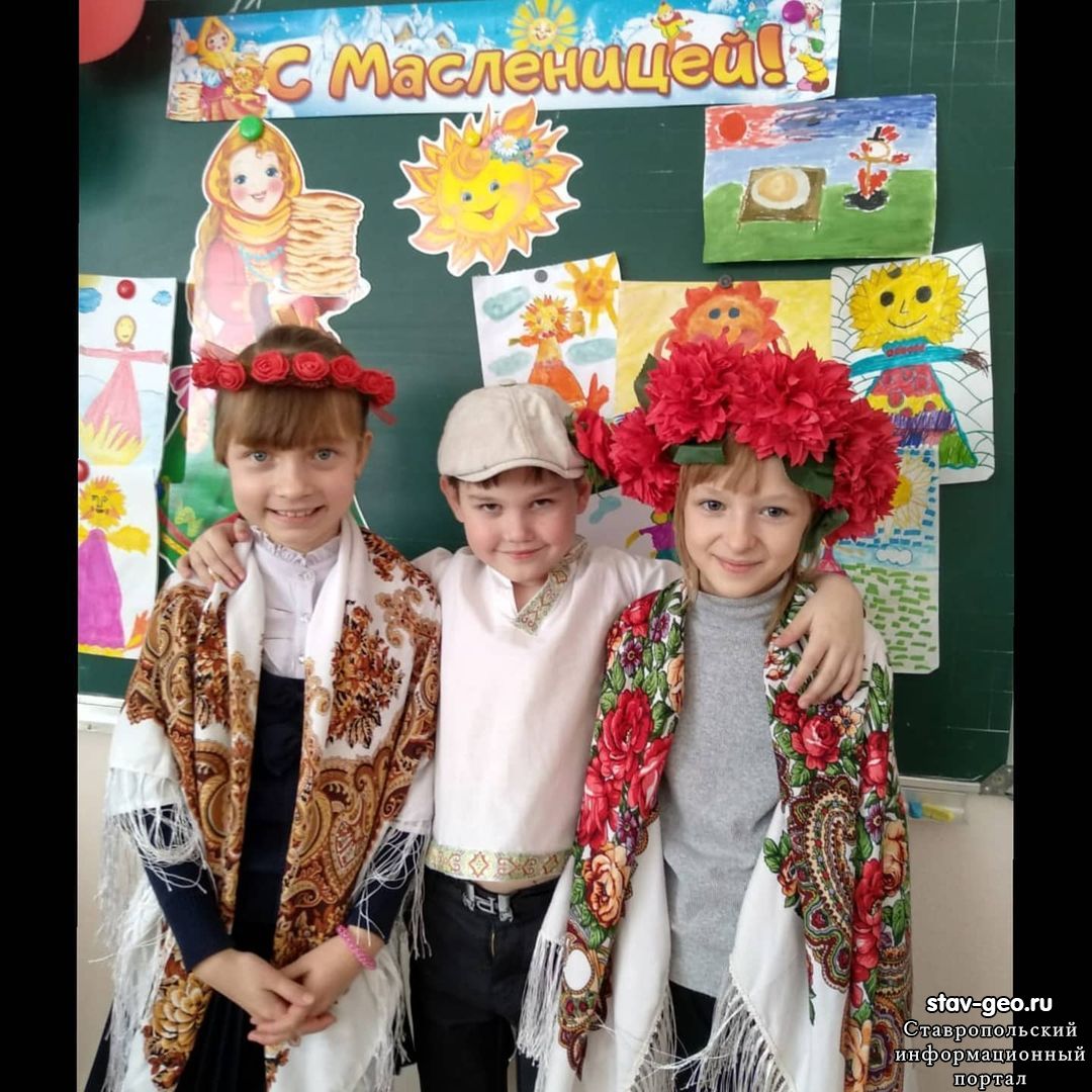 МБОУ СОШ №20, Михайловск, жилой район Гармония, Масленичная неделя