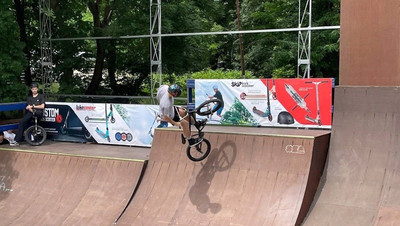 В Ставрополе состоялись соревнования по велоспорту-BMX и роллер-спорту