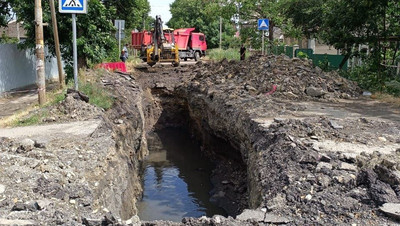 Провалившийся канализационный коллектор начнут восстанавливать в Минводах