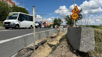 Ремонт улицы Достоевского в Ставрополе завершили на 75%