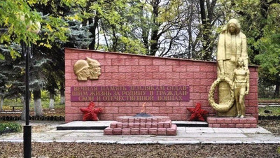 В ставропольской станице повторно отреставрируют памятник «Скорбящая мать»