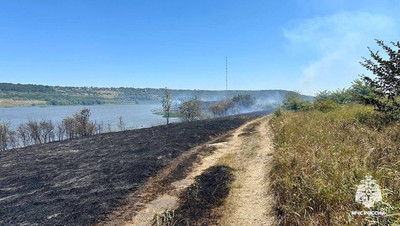 Открытое горение ликвидировали в хуторе под Ставрополем