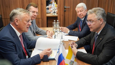 Губернатор Ставрополья обсудил газификацию края с главой «Газпром межрегионгаза»