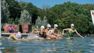 Фестиваль водных видов спорта прошёл на Комсомольском пруду в Ставрополе