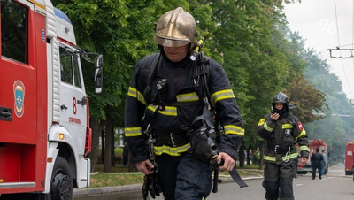 В Ессентуках из-за пожара в мансарде эвакуировали жильцов старинного дома