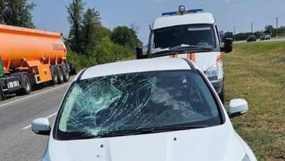 Водитель иномарки сбила мужчину, бросавшегося под колёса машин в Минводах