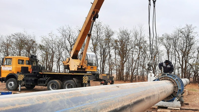 Строительство новой магистрали водоснабжения завершили в Благодарненском округе