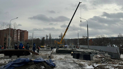 Мост через реку Подкумок в Пятигорске не успевают отремонтировать в срок