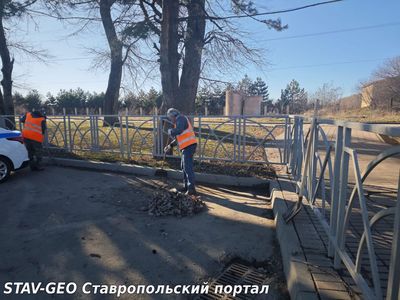 Ставропольские коммунальщики продолжают свою работу и в праздничные дни